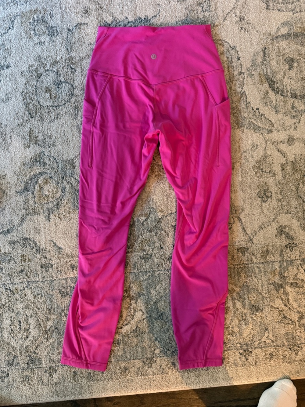 lululemon athletica align with pockets Hot Pink High-Waist Performance Leggings